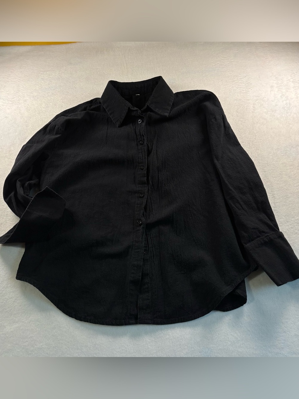 Amazon Women's Black Linen-Like Outfit